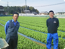 山田さん(左)と管理担当の赤松さん(右)