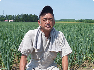 北海道網走郡美幌町 チームやらまいか 玉葱部会 北海道(玉ねぎ)代表生産者 刈谷 武さん