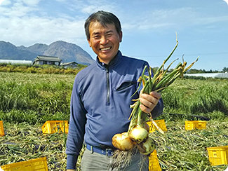 長崎県南島原市 ながさき南部生産組合(玉ねぎ) 代表生産者 永池 充宏さん