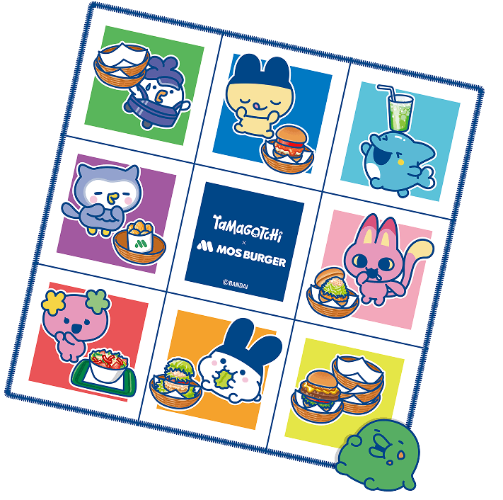 くちぱっちのひょっこりワッペンタオル