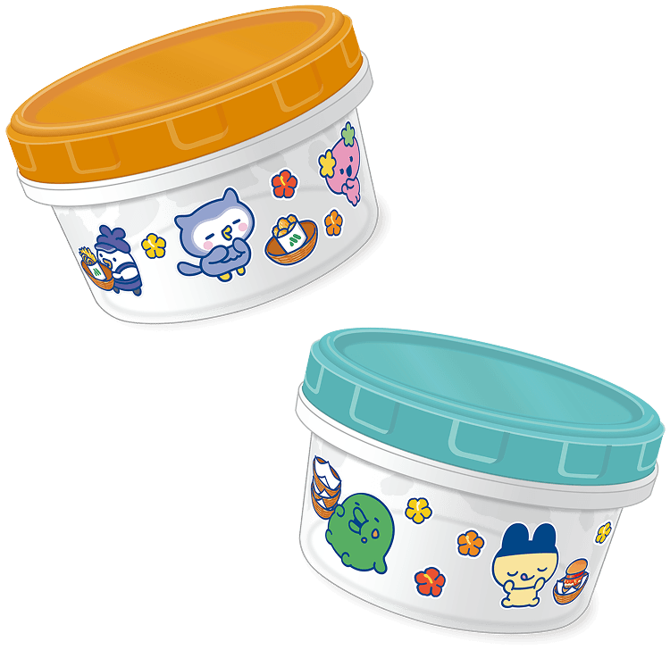 たまごっちの丸型ケース（ 2個セット）​
